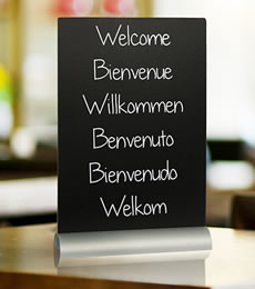 Table Top Chalkboards